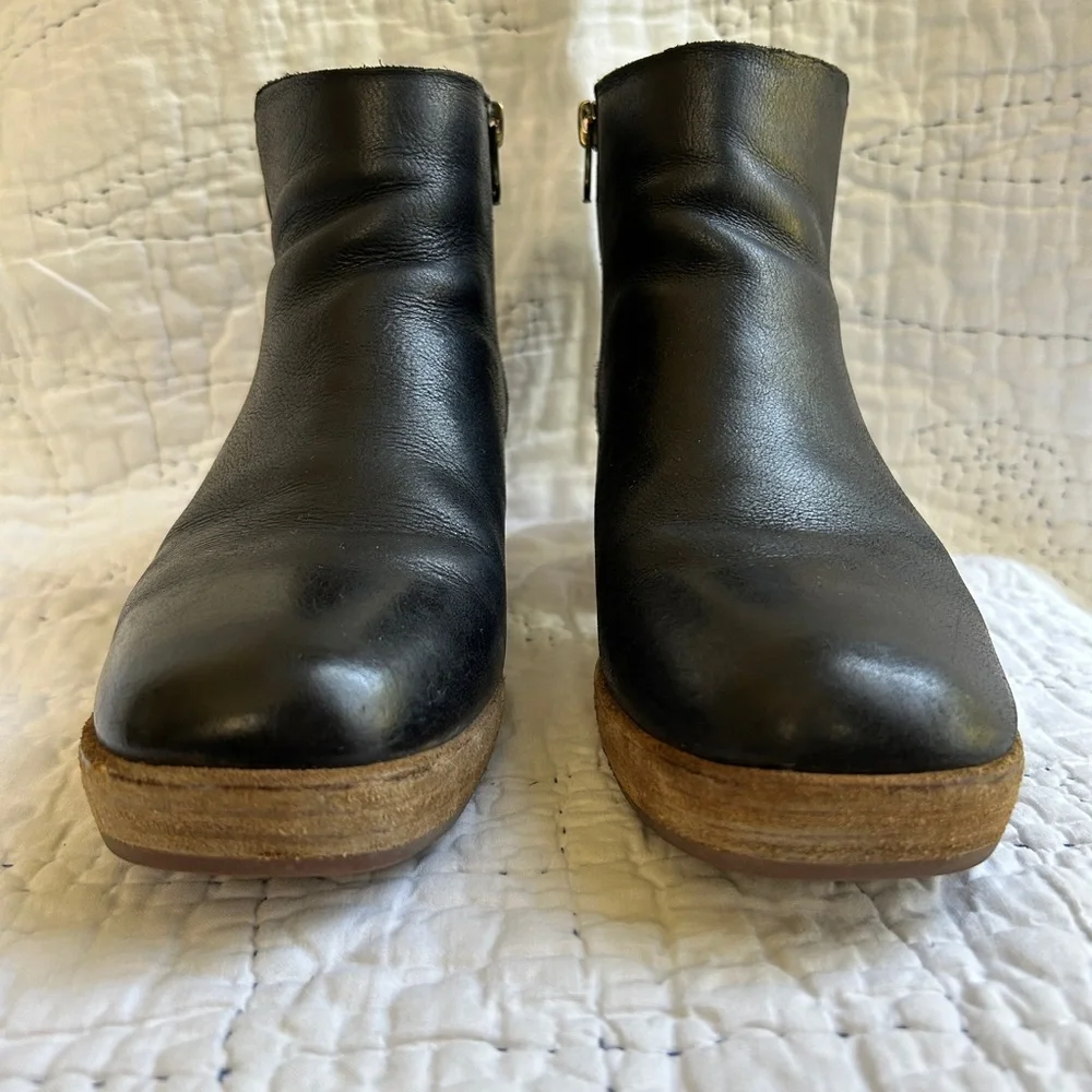 Kork-Ease Leather Ankle Boots - Picture 10 of 12
